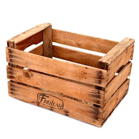 Comprar caja de frutas de madera antigua Fruilar Vas de Retro!