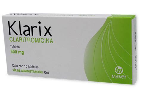 Comprar Claritromicina 500 Mg Caja 10 Tabletas | Farmacia ...