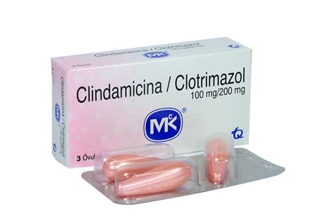 Comprar Clindamicina 10 Mg + Clotrimazol 200 Mg Caja