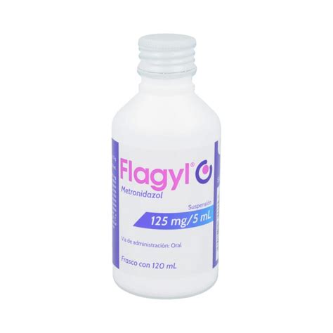 Comprar FLAGYL 125MG SUSP 120ML   Prixz | Farmacia a Domicilio