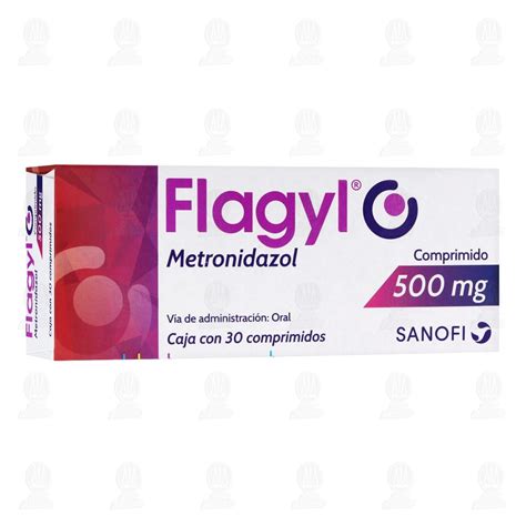 Comprar Flagyl 500mg con 30 Comprimidos   Farmacia Prixz