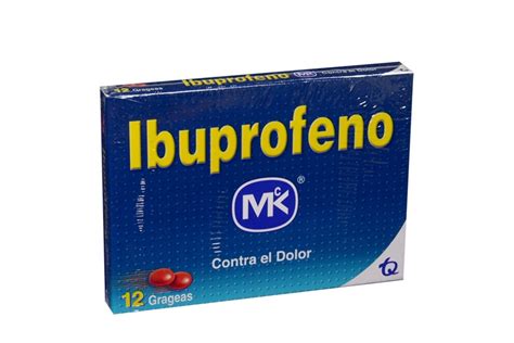 Comprar Ibuprofeno 200 mg Con 12 Grageas En Farmalisto ...