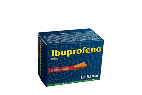 Comprar Ibuprofeno 600 mg Con 50 Tabletas En Farmalisto ...