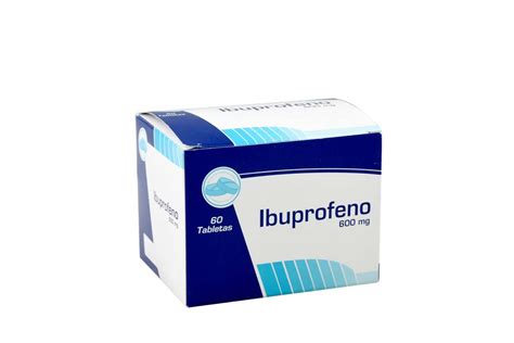Comprar Ibuprofeno 600 mg Con 60 Tabletas En Farmalisto ...
