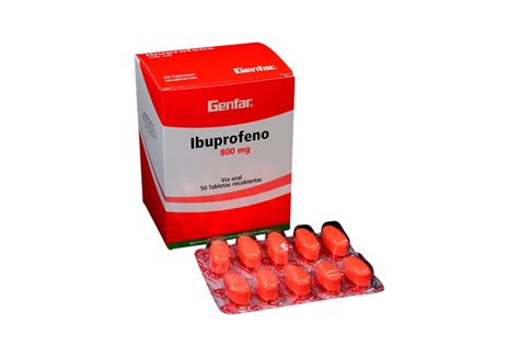 Comprar Ibuprofeno 800Mg Caja X50 Tabletas En Farmalisto ...