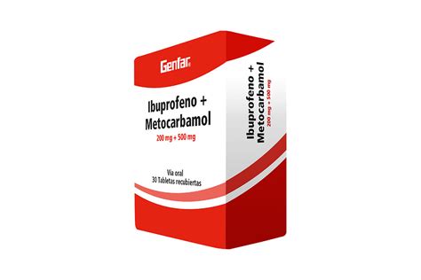 Comprar Ibuprofeno + Metocarbamol Genfar x 30 Tabs En ...