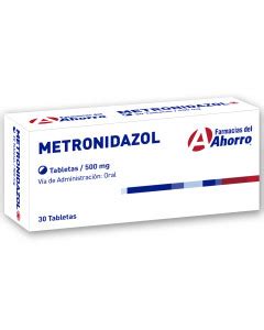 Comprar Marca del Ahorro Metronidazol 500 mg oral 30 tabletas ...