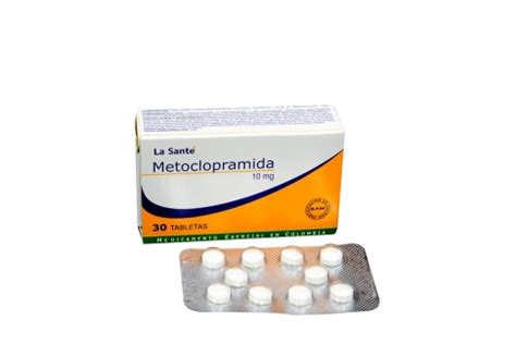 Comprar Metoclopramida 10 mg 30 Tabletas La Sante En Farmalisto Colombia.