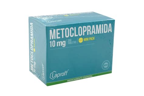 Comprar Metoclopramida 10 mg 300 Tabletas, En Farmalisto Colombia