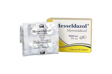 Comprar Metronidazol 500 mg 30 Tabletas | Farmalisto MX