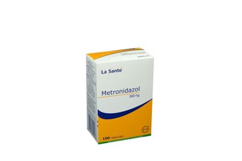 Comprar Metronidazol 500 mg La Santé x 100 Tabletas En Farmalisto