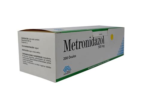 Comprar Metronidazol 500 mg x 200 Óvulos En Farmalisto ...
