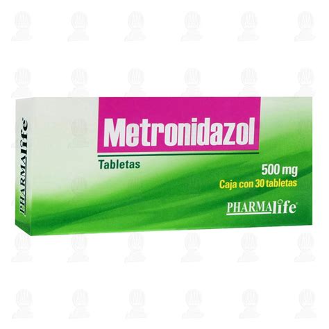 Comprar Metronidazol 500mg 30 Tabletas Pharmalife ...