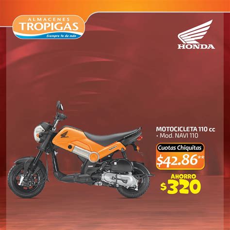 Comprar moto en el salvador HONDA navi 110 cc   Ofertas Ahora