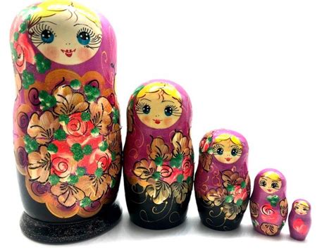 Comprar muñeca rusa Matrioska de 5 piezas online