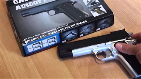 Comprar Pistola Airsoft HG 123 de segunda mano   YouTube
