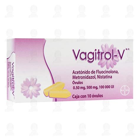 Comprar Vagitrol V 10 Óvulos   Farmacia Prixz