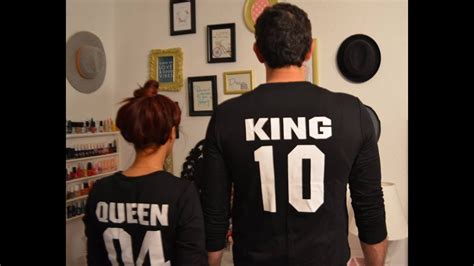 Comprinhas da China Aliexpress King e Queen Camisetas ...
