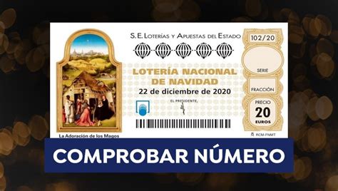 Comprobar Lotería de Navidad 2020: Números premiados en el ...