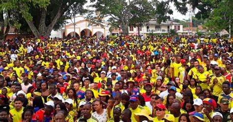 Comunidad de Guachené sufrió y vivió al máximo el partido de Colombia ...