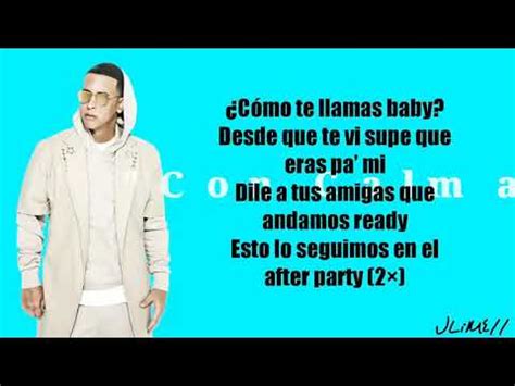 Con Calma   Daddy Yankee   Letra   YouTube