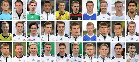 Con sorpresas, la selección de Alemania presentó la lista ...