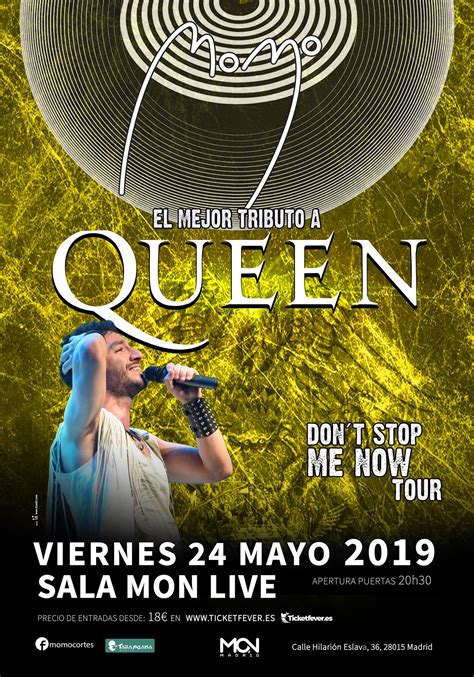 Concierto de Momo “The Best Tribute to Queen” en Madrid ...