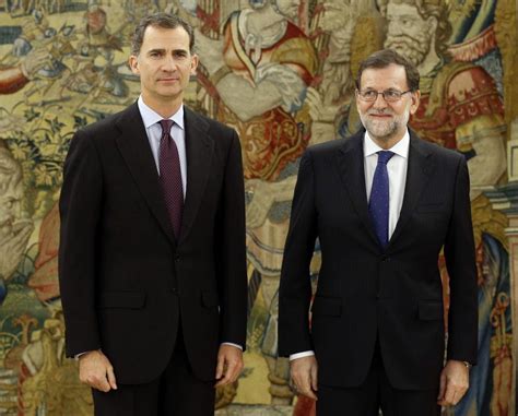 Concluye la reunión entre el Rey y Rajoy » Nacional ...