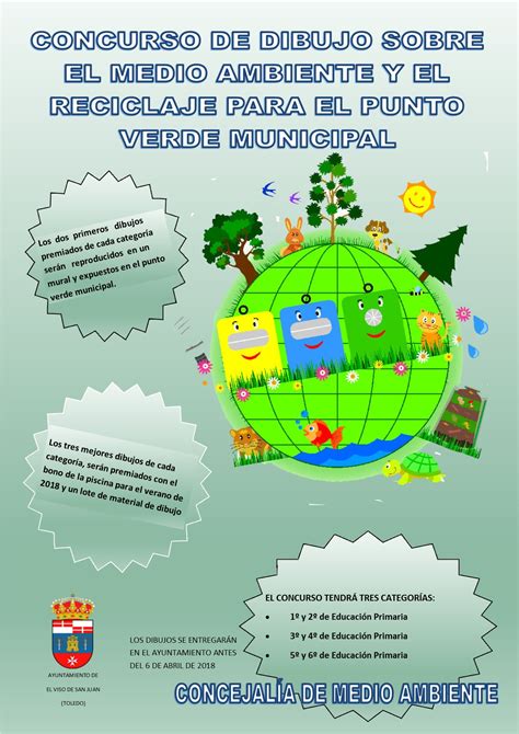 Concurso de dibujo sobre el medio ambiente y reciclaje