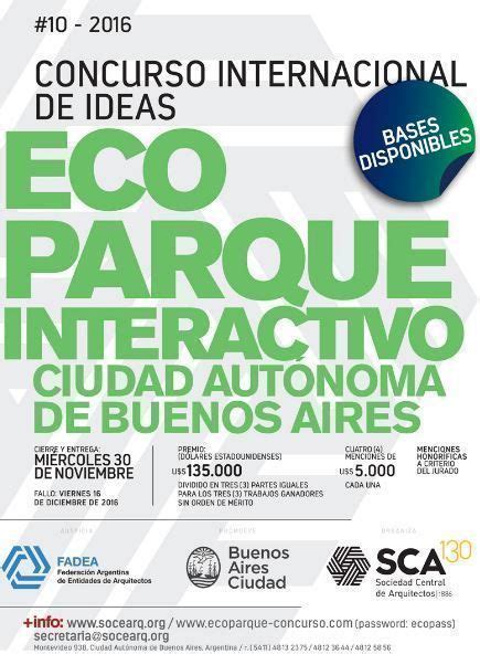 Concurso Internacional de Ideas Ecoparque Interactivo ...