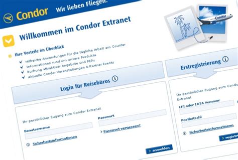 Condor Extranet   Condor schafft eigene Vertriebspartner Plattform ...