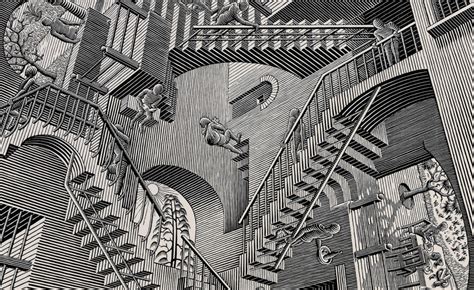 Conheça o mundo de Escher em uma rara entrevista   arteref