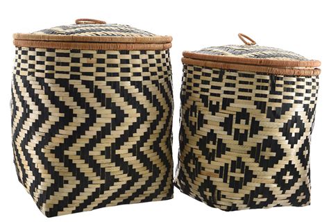 Conjunto de cestas GRECAS CON TAPA Ref. 19493656   Leroy ...