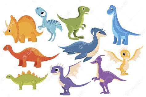 Conjunto de dinosaurios colección de dinosaurios de ...