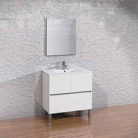 Conjunto de mueble de baño Bao  80 cm, Blanco  | BAUHAUS
