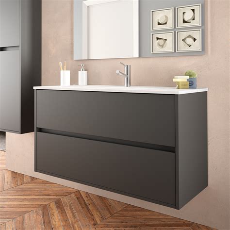 Conjunto mueble de baño NOJA 1000 GRIS MATE