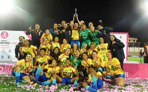 CONMEBOL La Selección Brasileña de Fútbol Femenino Sub 20 ...