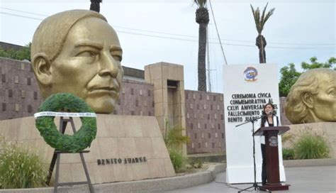 Conmemoran a Benito Juárez en Aniversario de su fallecimiento