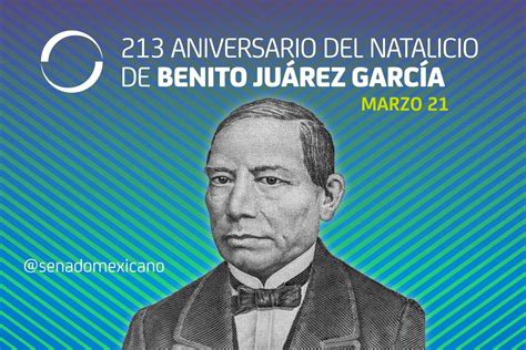 Conmemoran natalicio de Benito Juárez