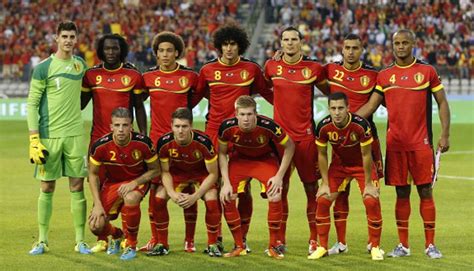 Conoce a la Selección de Fútbol de Bélgica  FOTOS
