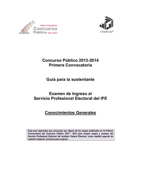 Conocimientos Generales