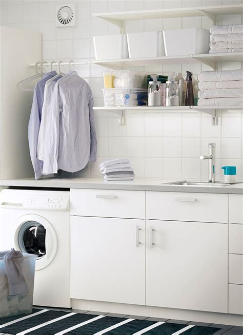 Consejo: Estanterías para tu cuarto de plancha   IKEA | Ikea laundry ...