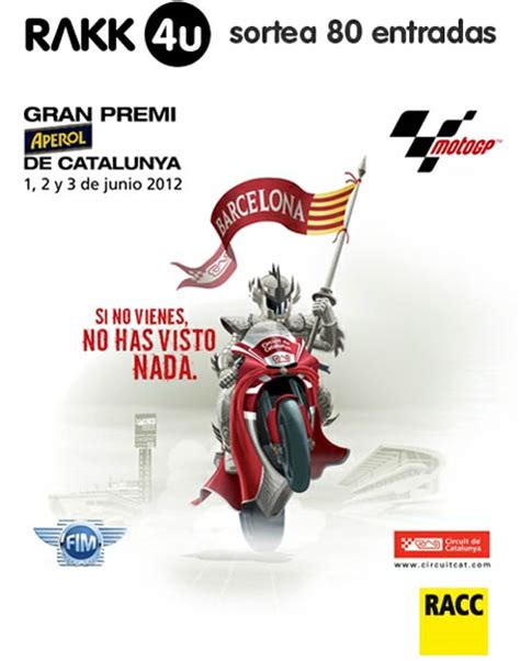 Consigue entradas para el GP de MotoGP de Catalunya