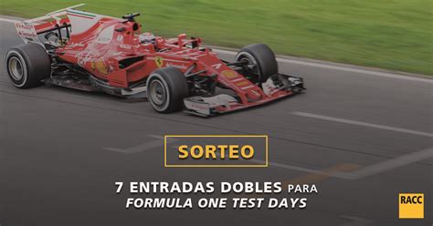 ¡Consigue una entrada doble para ver los Test de Fórmula 1! | Fórmula 1 ...