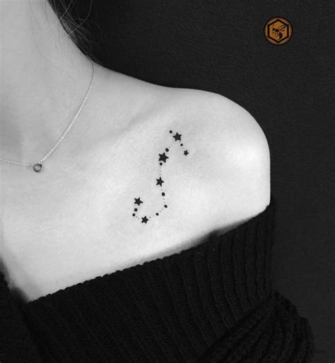 Constellation of Scorpio Tattoo | Star tattoos, Scorpio ...