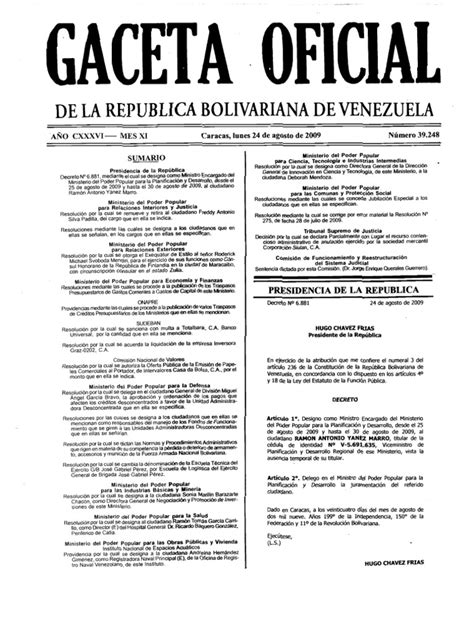 Constitución de la República Bolivariana de Venezuela 1999