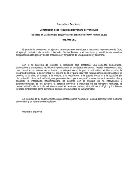 Constitución de la República Bolivariana de Venezuela.pdf ...