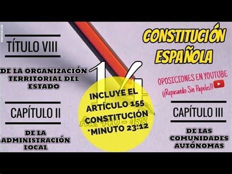 CONSTITUCIÓN ESPAÑOLA 1978  Título VIII ...