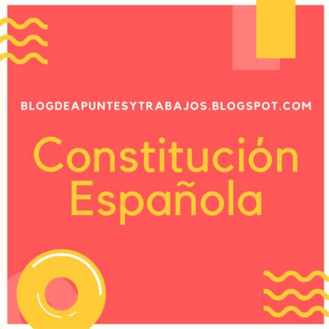 Constitución Española Completa en Constitución Española ...