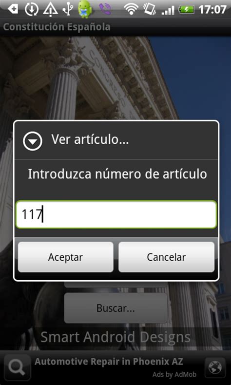 Constitución Española para Android   Descargar